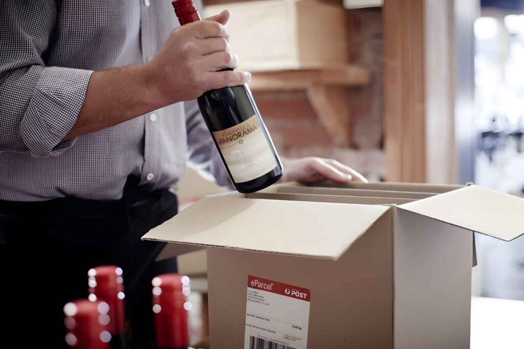 how to pack alcohol for moving